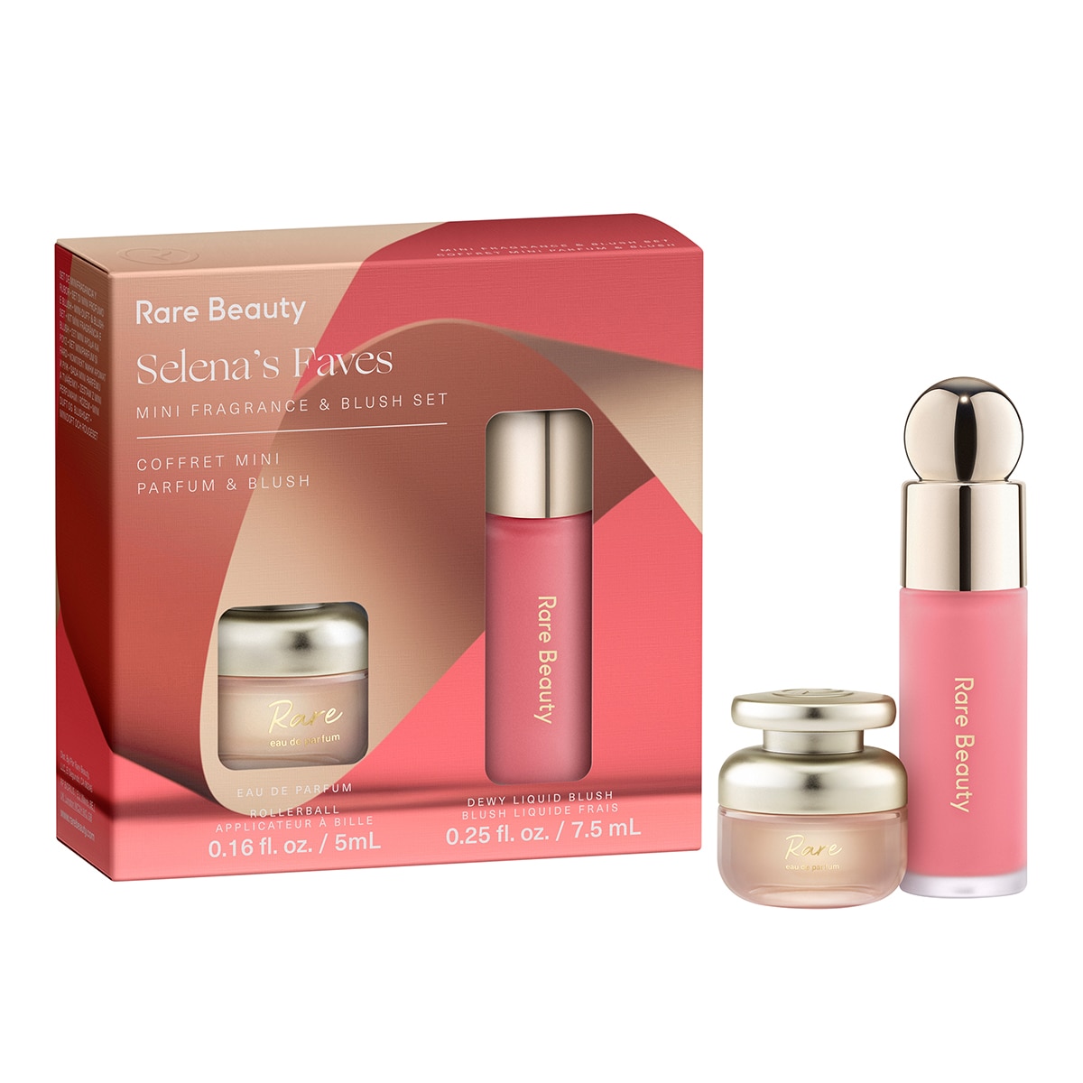 SELENA’S FAVES MINI FRAGRANCE & BLUSH SET (SET DE MINIS)